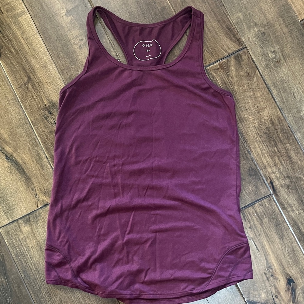 Oiselle Deep Burgundy Tank Top